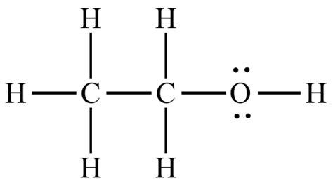 lewis dot structure for ethanol